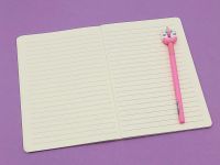 Тетрадь "Flamingo blue leaves"