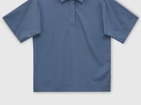 Рубашка женская свободного силуэта с отложным воротничком