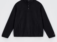 Толстовка с контрастной отделкой и воротником-стой