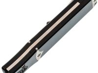 Складной автоматический нож Reptilian Шик-01, сталь VG-10, рукоять алюминий, черный