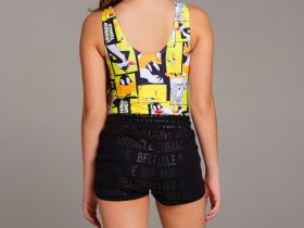 Шорты трикотажные для девочек, 2 шт в комплекте