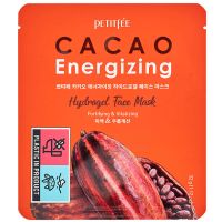 Тонизирующая гидрогелевая маска для лица с какао Petitfee Cacao Energizing Hydrogel Face Mask