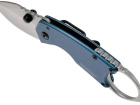 Складной нож Kershaw Antic, сталь 8Cr13MoV, рукоять нержавеющая сталь, синий