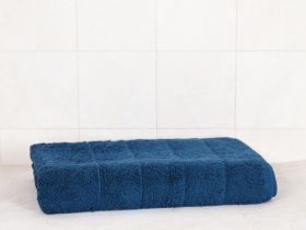 Полотенце махровое Олимп, синее