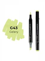 Маркер двухсторонний на спиртовой основе Sketchmarker Brush Цвет Сельдерей