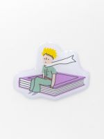 Стикер объемный "МП. Принц на книге"
