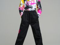 Брюки текстильные для девочек