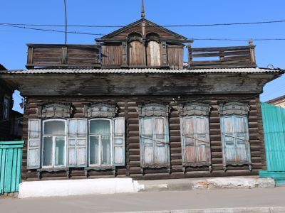 Жилой деревянный дом богатого горожанина второй половины XIX века (жилфонд домоуправления № 1)