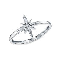 Серебряное кольцо с фианитами
