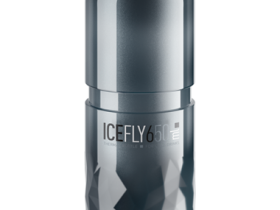 Велосипедная термофляга Elite Fly Ice с крышкой (серый 650 мл)