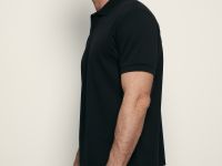 Базовое поло из хлопка прямого силуэта