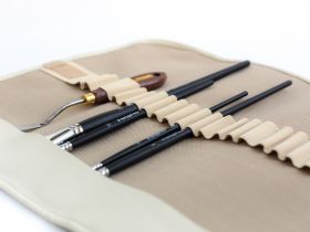 Скрутка для хранения кистей Малевичъ 34х48 см, бежевый