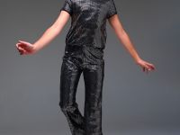 Брюки трикотажные для девочек