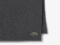 Шерстяной шарф Lacoste унисекс