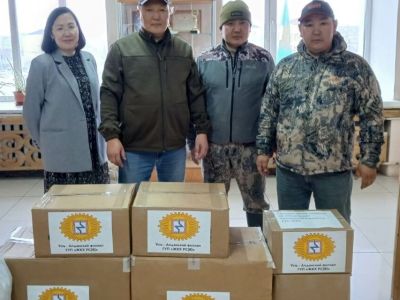 Коллектив Усть-Алданского филиала ГУП «ЖКХ РС (Я)» передал гуманитарную помощь в зону СВО