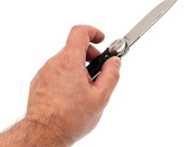 Складной нож Перемен Мысь SW, сталь 8Cr14MoV, рукоять FRN, черный