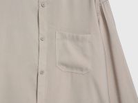 Рубашка из вискозы, Бежевый