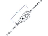 Браслет из серебра с бриллиантом э0601бр07178300