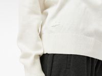 Женский свитер Lacoste с круглым вырезом