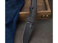 Складной нож Bestech Keen II, сталь S35VN, рукоять G10/титан, оранжевый/черный