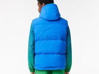 Мужская стёганая жилетка Lacoste с высоким воротом