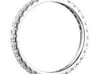 Кольцо из белого золота с бриллиантами э0901кц07210306