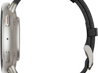 Умные часы Amazfit Active 2R Premium Серебристые, с чёрным и красным ремешком