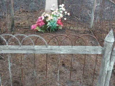 Могила 2-х партизан, погибших в годы гражданской войны