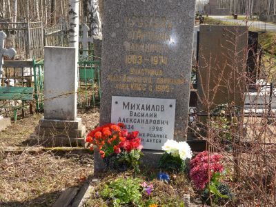 Могила Кругловой Агриппины Ильиничны (1883 - 1974), активной участницы революционного движения, члена КПСС с 1905 года