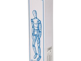 Манекен человека 20 см с мячом, мужской