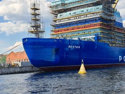 Атомный ледокол «Якутия» отправится в первый рейс 15 апреля