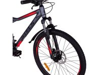 Горный велосипед Stels Navigator 710 MD 27.5 V020, год 2025, цвет Серый-Зеленый, ростовка 16