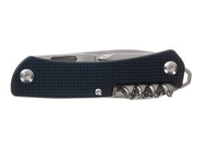 Нож перочинный Stinger 103 мм, 10 функций, черный, в блистере