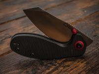 Складной нож CJRB Maileah, сталь AR-RPM9, рукоять Black G10