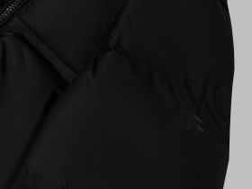 Стеганый пуховик с натуральным пухом