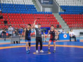 Названы победители юношеского турнира по вольной борьбе в честь олимпийского чемпиона Павла Пинигина