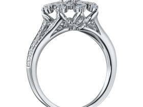 Кольцо из белого золота э4712кц04186100