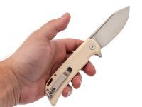 Складной нож Petrified Fish Tunny PFB05WS, сталь Sandvik 14C28N, рукоять G10