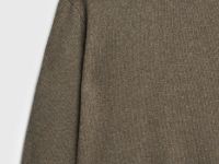 Свитер с содержанием шерсти, Коричневый