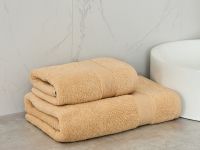 Полотенце махровое Нелл/Nell, карамель