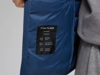 Стеганый пуховик с натуральным пухом