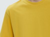 Базовая футболка из хлопка прямого силуэта