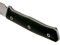 Нож с фиксированным клинком LionSteel B35, сталь Sleipner, рукоять черный G10