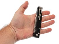 Складной нож Daggerr Pike DL, сталь 8Cr14MoV, рукоять термопластик FRN, черный