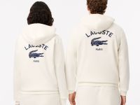 Хлопковая толстовка Lacoste унисекс с капюшоном