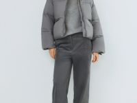 Утеплённая куртка, Серый