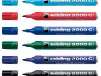 Маркер перманентный Edding "2000C" 1,5-3 мм с круглым наконечником, фиолетовый