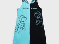 Платье трикотажное для девочек