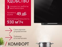 Наклонная вытяжка Hansa OKP653SBH