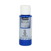 Акрил для декора Pebeo "Acrylic Paint" 59 мл, матовый, синий королевский